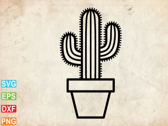 Download Cactus SVG, Hand Drawn Desert Clipart - Svg Collection
