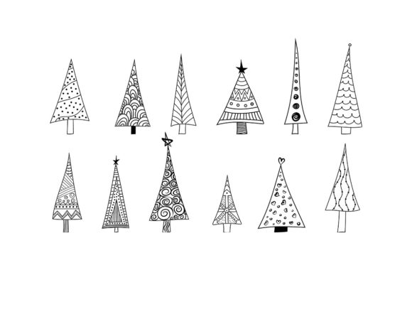 Download Boho Style Christmas Tree SVG - Svg Collection