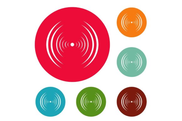 Download Equalizer Abstract Icons Circle Set - Premium Resources